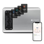 Etekcity Smart Food Kitchen Scale with Nutritional Calculator, Free App with 19 Nutrients Tracking, Calorie, Marco, Digital grams and ounces for weight loss, Premium Stainless Steel, 11lb