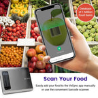 Etekcity Smart Food Kitchen Scale with Nutritional Calculator, Free App with 19 Nutrients Tracking, Calorie, Marco, Digital grams and ounces for weight loss, Premium Stainless Steel, 11lb