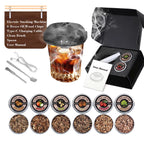 Rechargeable Eco-Friendly Electric Whiskey Smoker Kit (New Release) for Home Wine Cocktail