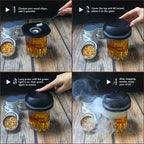 Rechargeable Eco-Friendly Electric Whiskey Smoker Kit (New Release) for Home Wine Cocktail