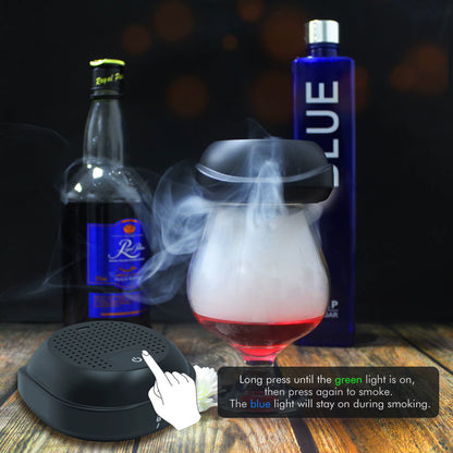 Rechargeable Eco-Friendly Electric Whiskey Smoker Kit (New Release) for Home Wine Cocktail